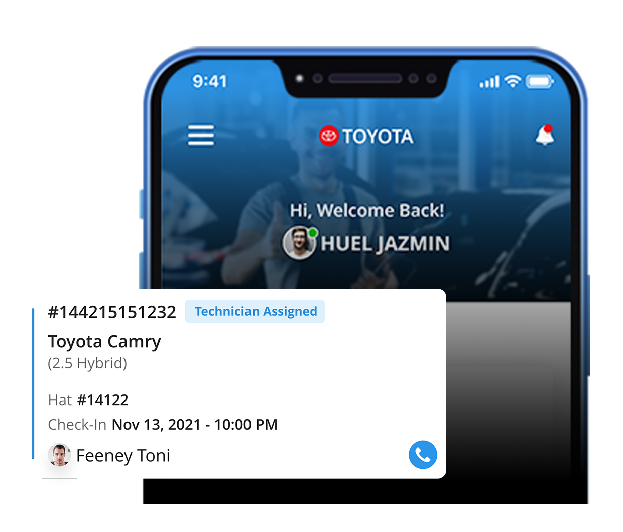 Service Advisor & Technician App